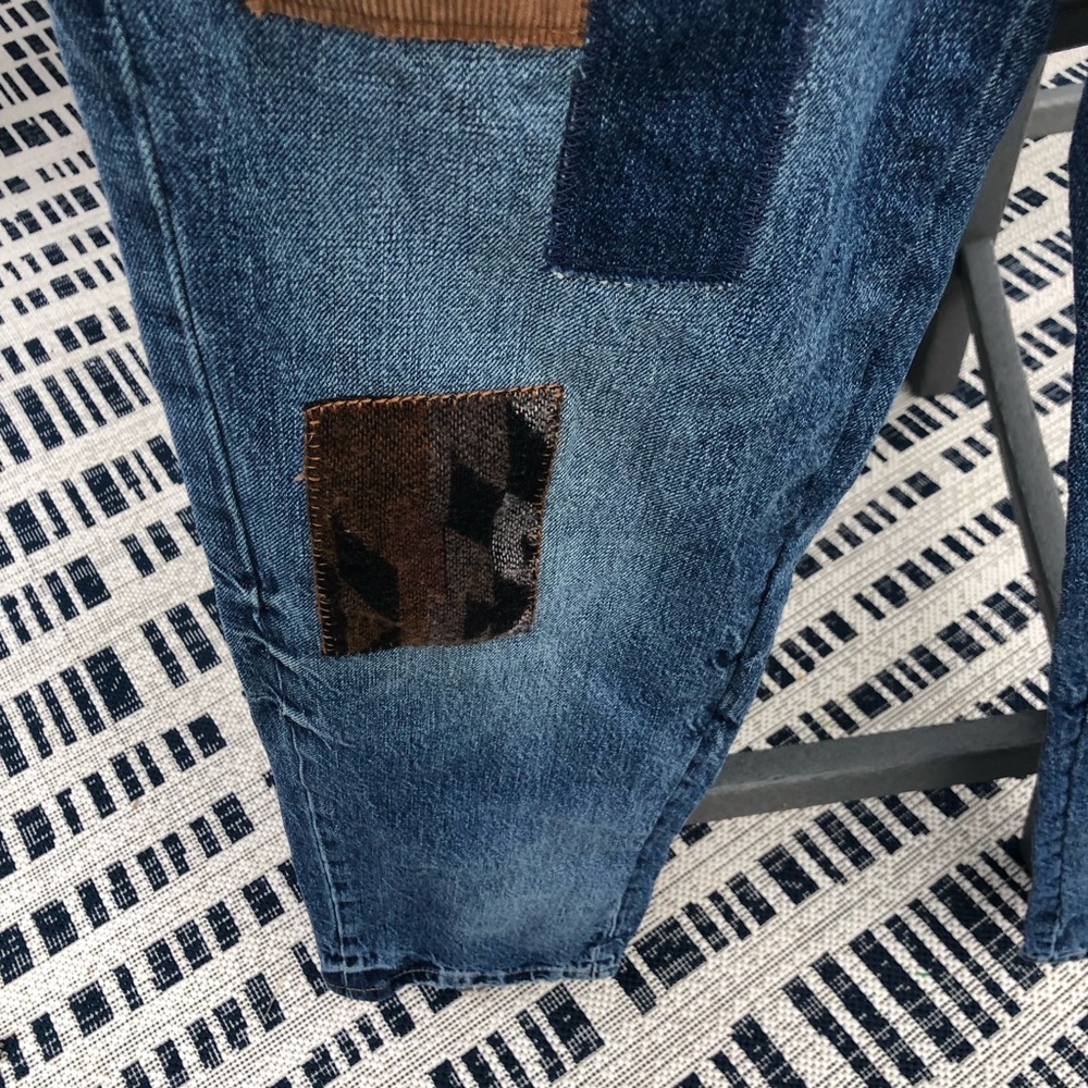 Ladies  Patchwork Jeans by - Picture 5 of 12